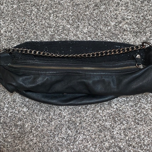 Black Rhinestone Bag - Picture 5 of 8
